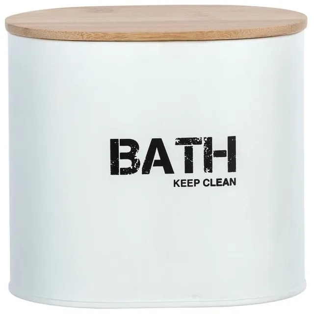 Бяла кутия за баня с капак Gara - Wenko