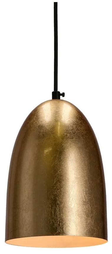 Висяща лампа в златист цвят с метален абажур ø 14 cm Icaro - Candellux Lighting