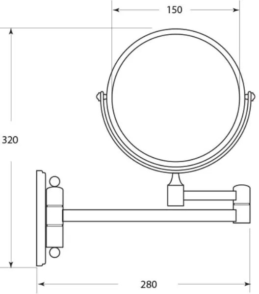 Wall Огледало LARSD
