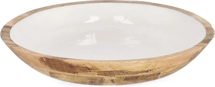 Бяла купа ø 38 cm Knossos – Yes Everyday