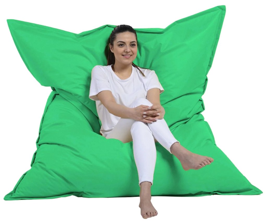 Градински пуф Giant Cushion 140x180, цвят Зелен