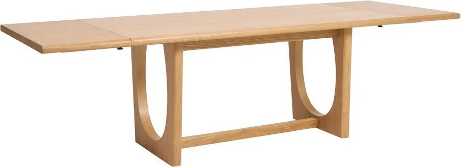 Сгъваема трапезна маса от декор от дъб 95x180 cm Flow – Unique Furniture