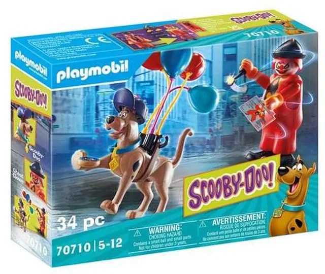 Playset Playmobil Scooby Doo Adventure with Ghost Clown