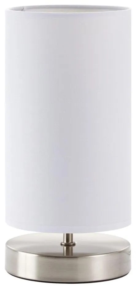 Brilliant - Настолна лампа CLARIE 1xE14/40W/230V матов хром/бял