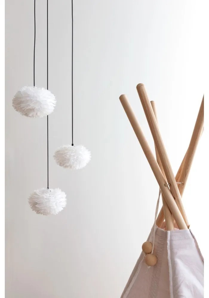 Черно висящо осветително тяло Rosette mini - UMAGE