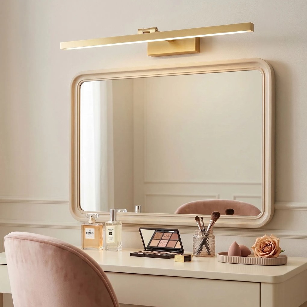 LED аплик за баня APP1865-1W 80 cm BRUSH GOLD