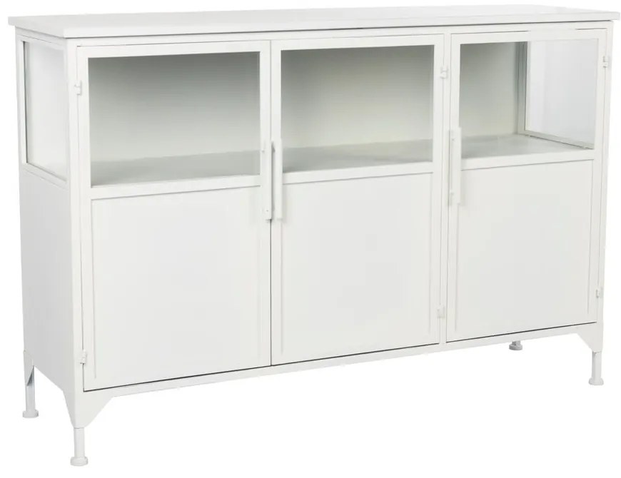 Бял метален шкаф 35x80 cm Miya - White Label