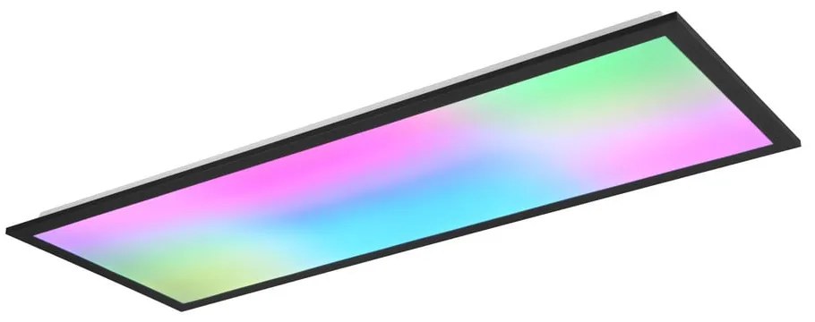 Черна LED светлина за таван 29,5x80 cm Beta - Reality