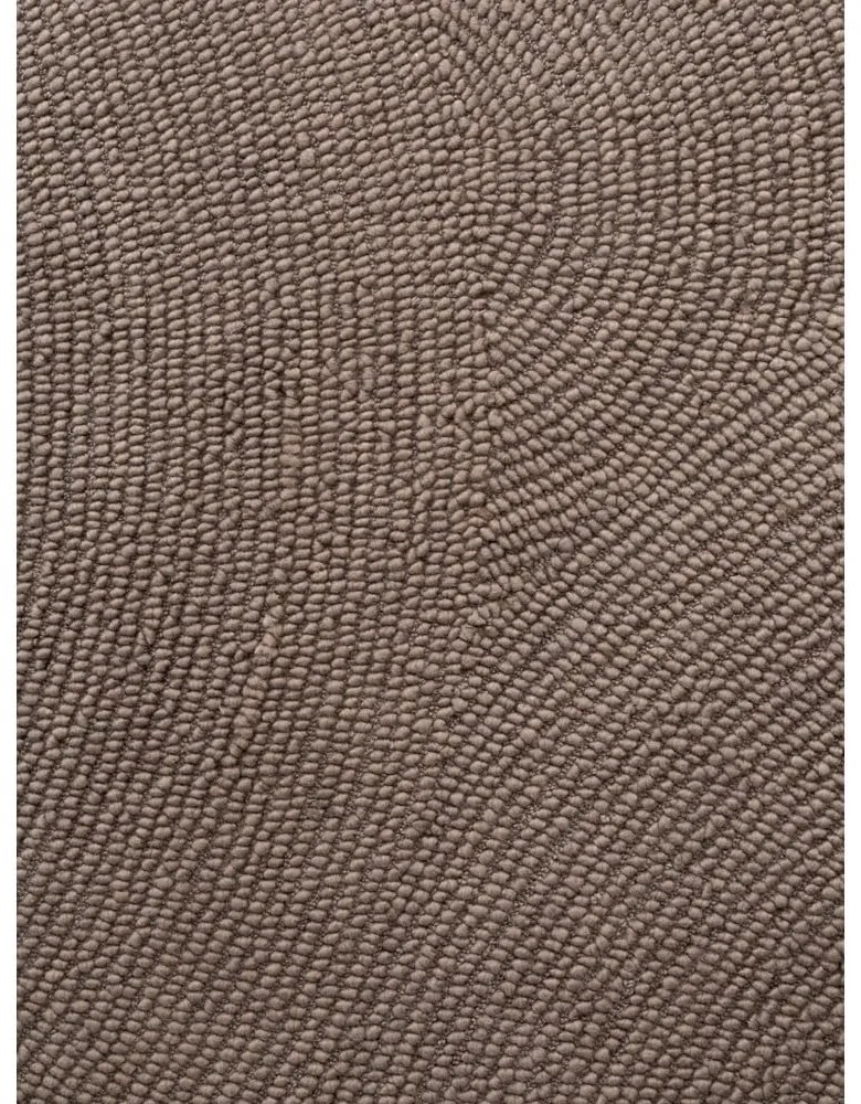 Ръчно изработена вълнена пътека кафяво-сива 80x200 cm Eleni Taupe – Hanse Home