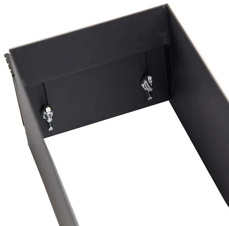 Вграден прожектор черен GU10 AR70 без рамка 3-светлина - Oneon