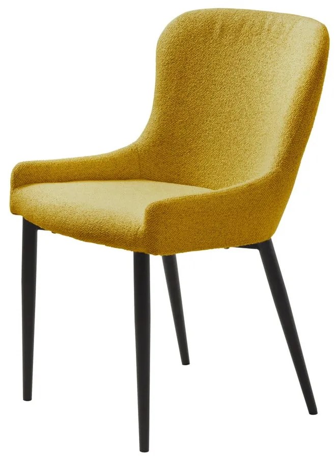 Жълт трапезен стол Ontario - Unique Furniture