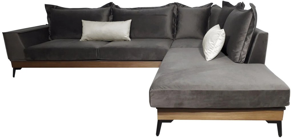 Ъглов диван Boss-Brown-Left