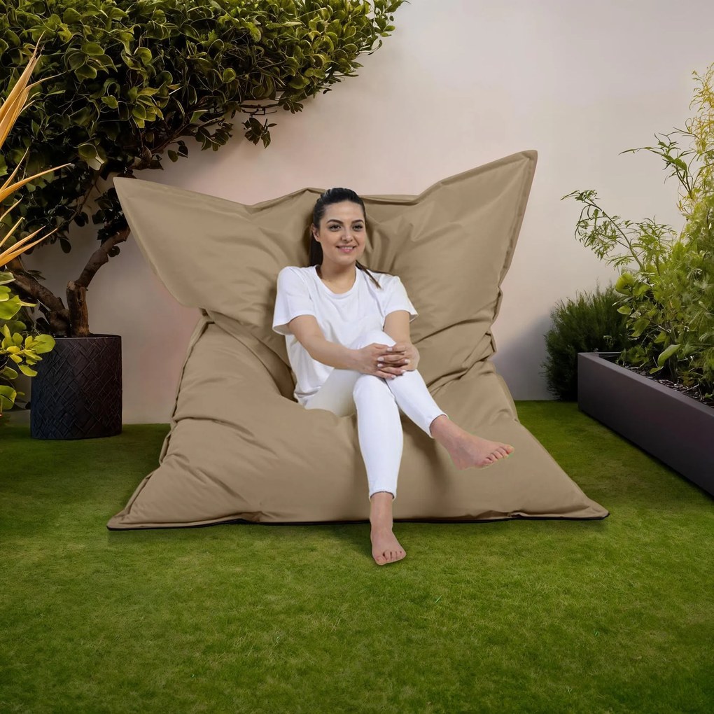 Градински пуф Giant Cushion 140x180, цвят Норка