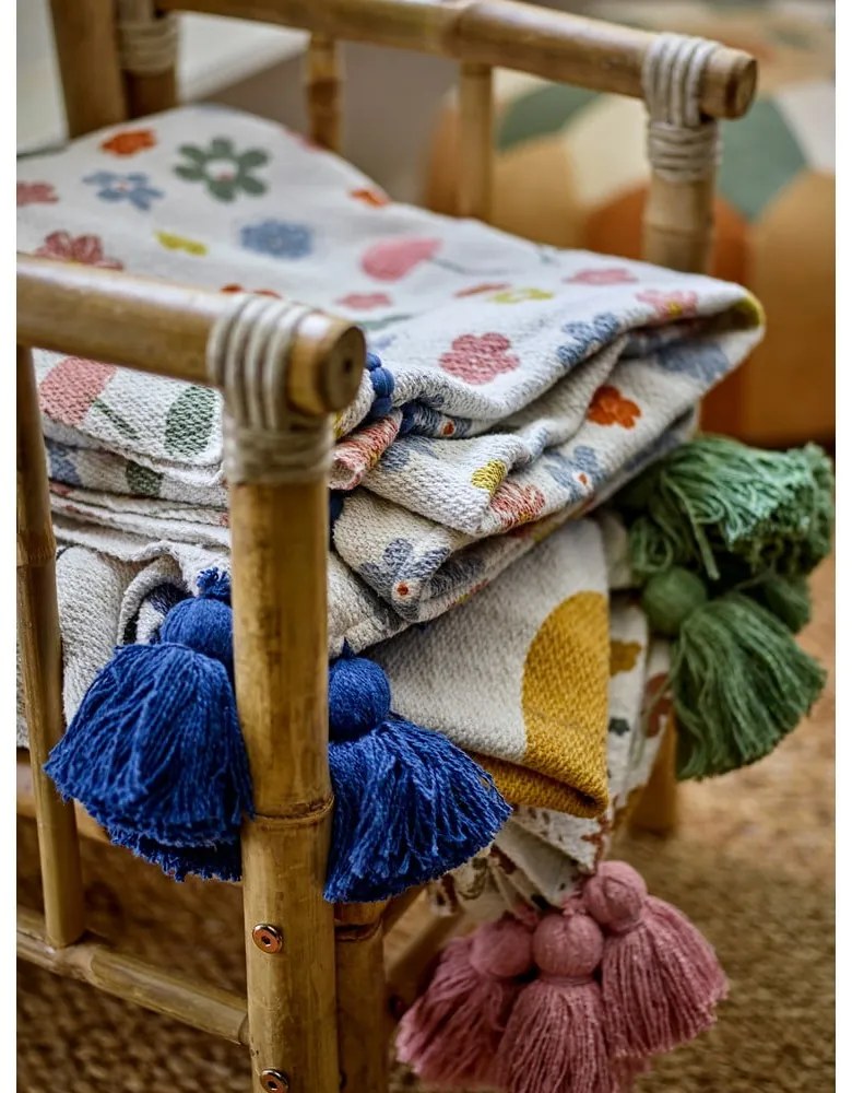 Бебешко одеяло от рециклиран памук 130x160 cm Cherry – Bloomingville Mini