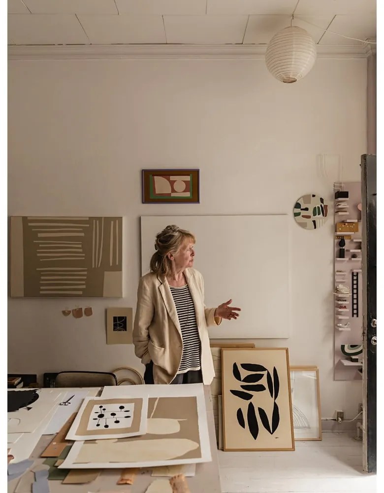 Постер 50x70 cm In The Fall – Leise Dich Abrahamsen – The Poster Club