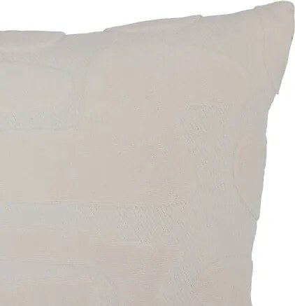 Декоративна възглавница atmosphera Delor, Бял, 30×50 cm