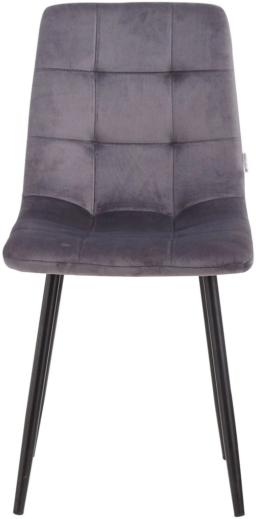 Кухненски стол Mona-Сив (4) парчета