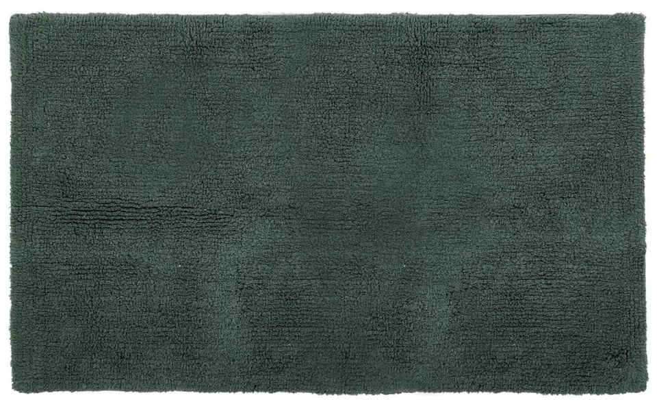 Тъмнозелена постелка за баня 100x60 cm Riva - Tiseco Home Studio