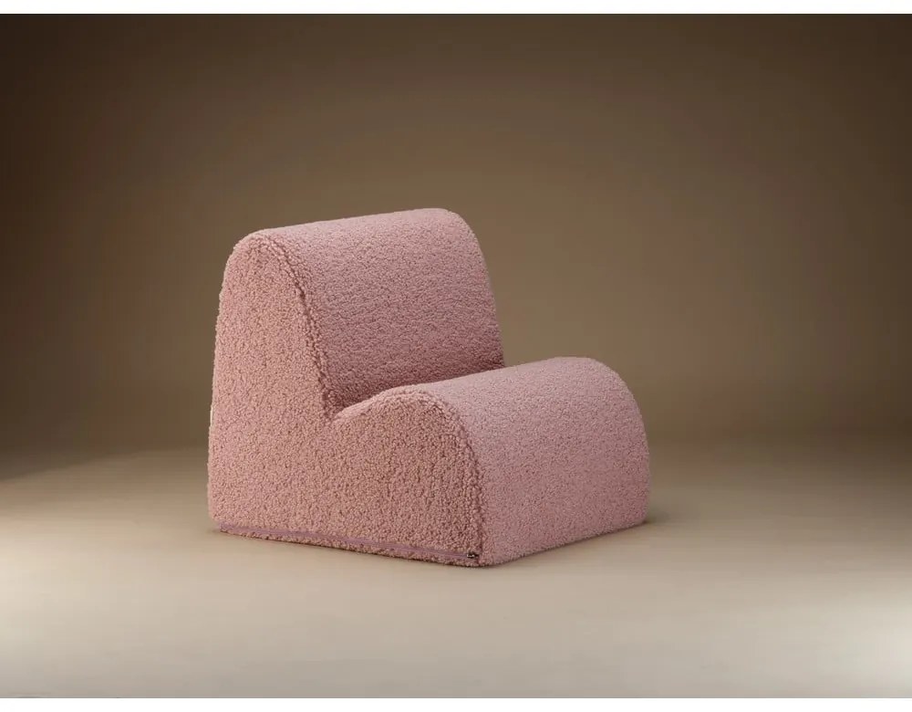 Розов детски стол от букле Cloud – Wigiwama