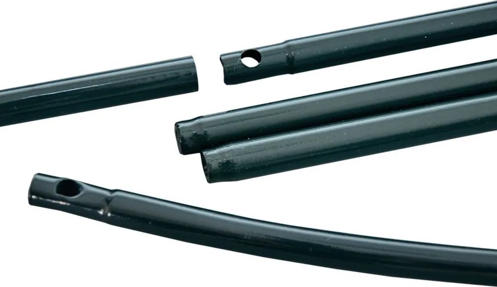 Градинска арка за увивни растения, метална, 145x38x235см