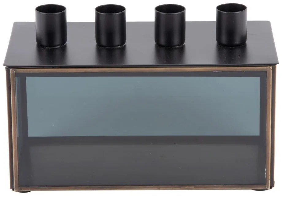 Стъклен свещник Boxed Rectangle - PT LIVING