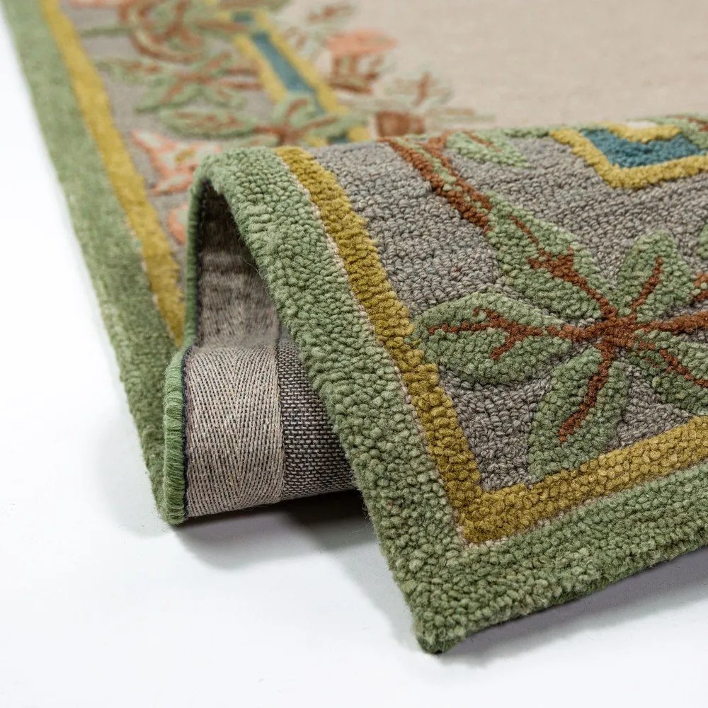Ръчно изработен вълнен килим 200x300 cm Verona Floral – Flair Rugs