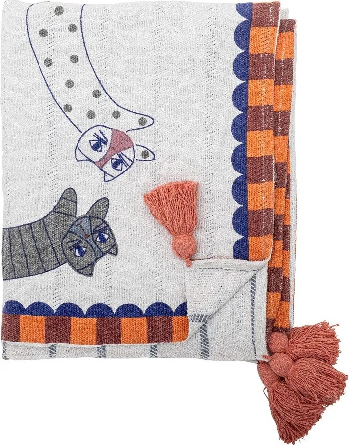 Одеяло със смес от памук 130x155 cm Missy – Bloomingville