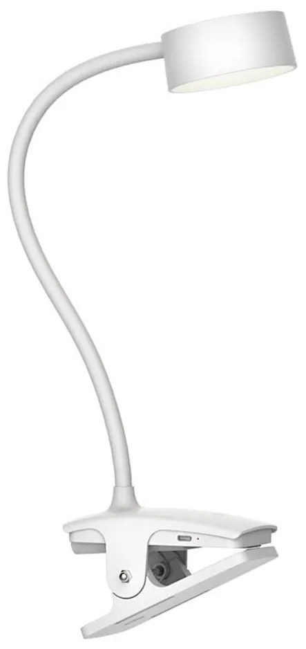Top Light-LED сензорно регулируема настолна лампа с щипка BELLA LED/4,8W/5V 3000-6500K бяла
