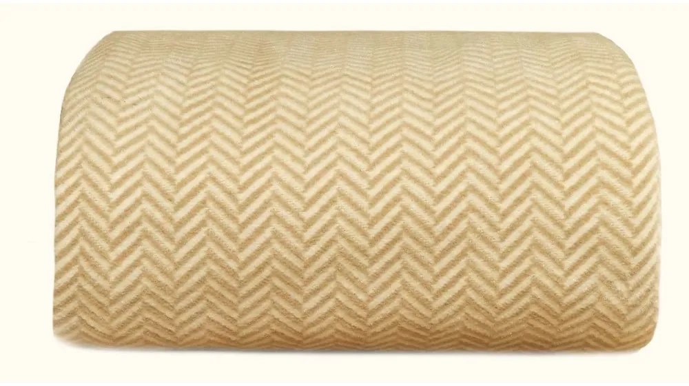 Охра, жълто и бяло покривало за двойно легло 200x220 cm Twin - Oyo Concept