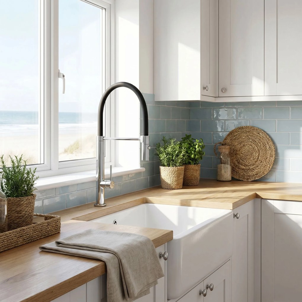 Смесител за кухня Rea Viera Chrome