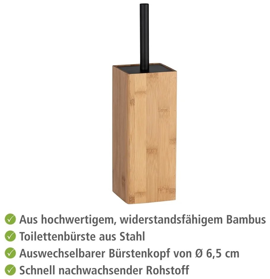 Бамбуков комплект аксесоари за баня естествен Padua – Wenko