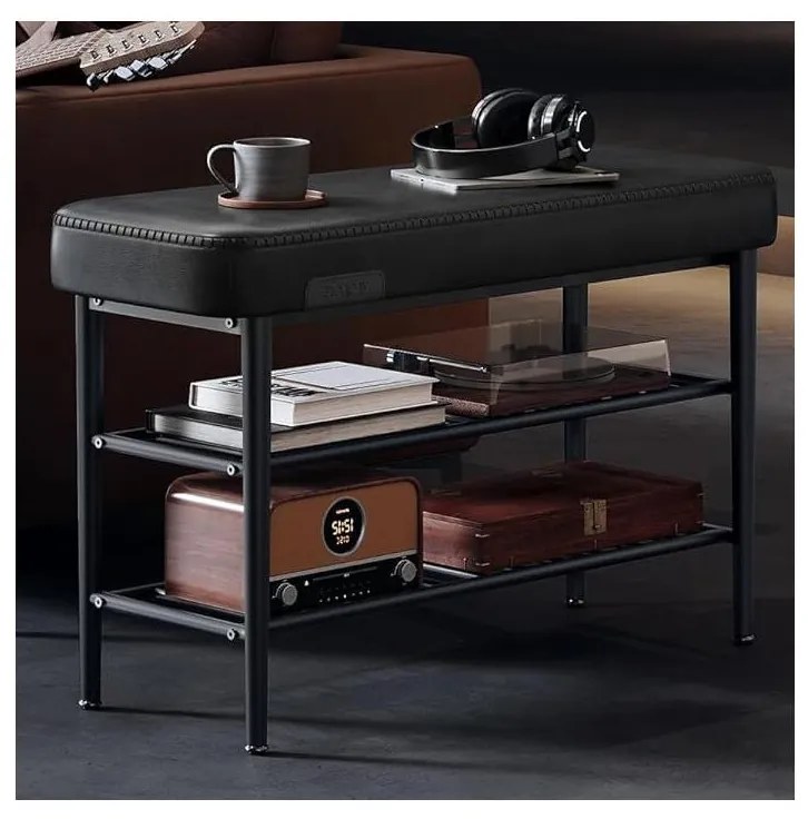 Шкаф за обувки ANDOR – черен