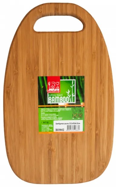 Бамбукова дъска 19,8x32,2x1,6см (B3194S)
