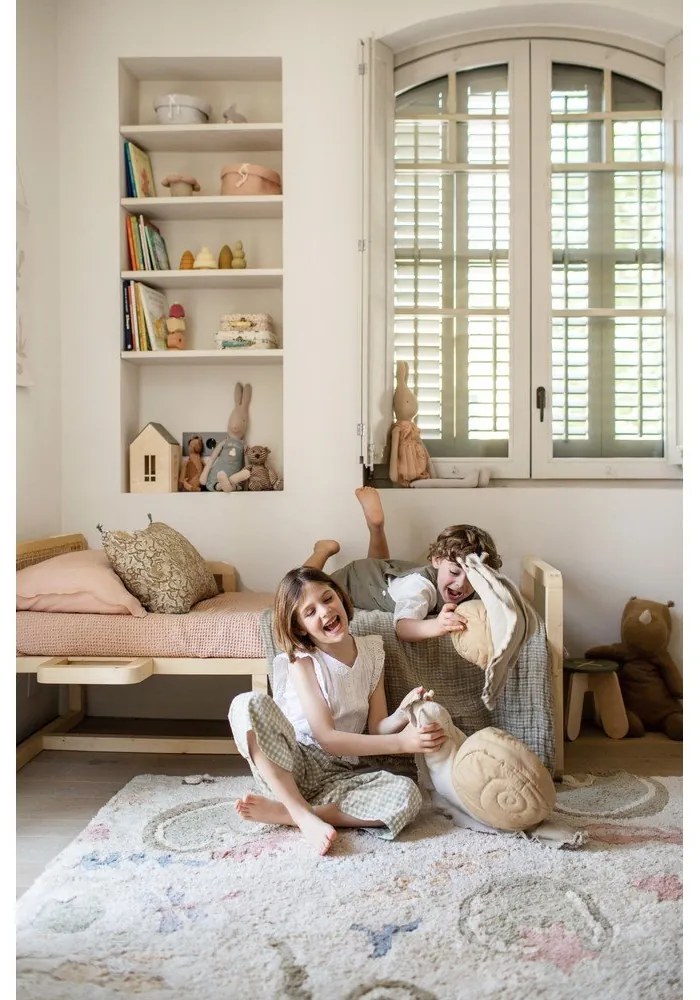 Памучно детско килимче за игра 140x200 cm Botanic Fantasy – Lorena Canals