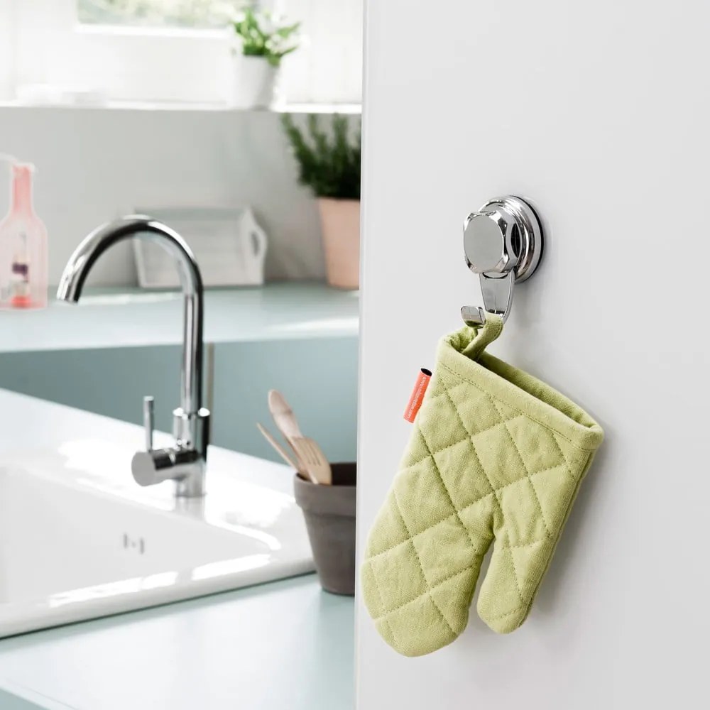 Пластмасови комплект куки 4 бр. без пробиване в сребрист цвят Bestlock – Compactor