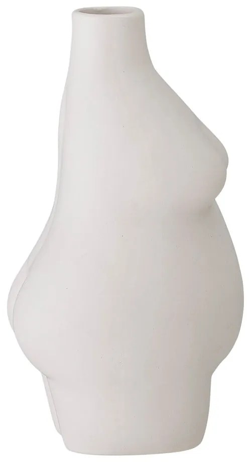 Ваза от бял фаянс, височина 18 cm Elora - Bloomingville
