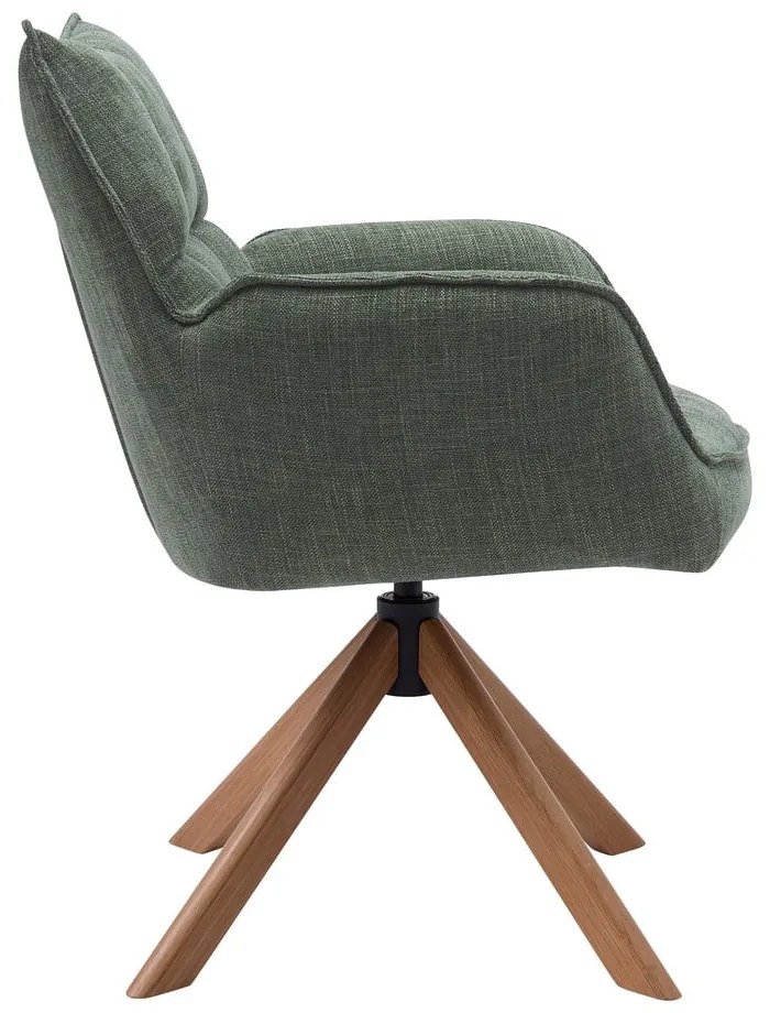 Зелени тапицирани трапезни столове в комплект 2 бр. Marilla – Unique Furniture