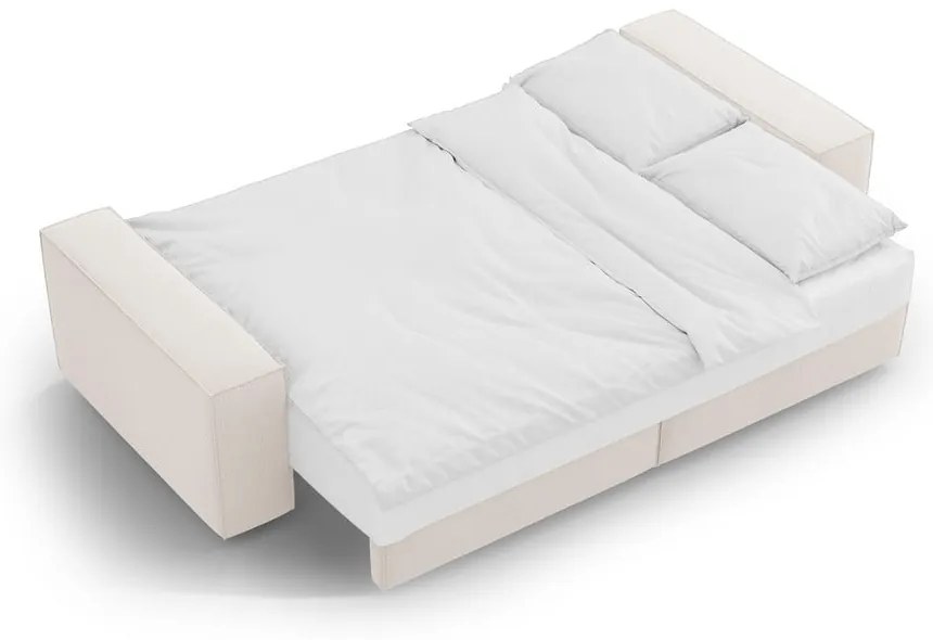 Бежов разтегателен диван 247 cm Jodie – Micadoni Home