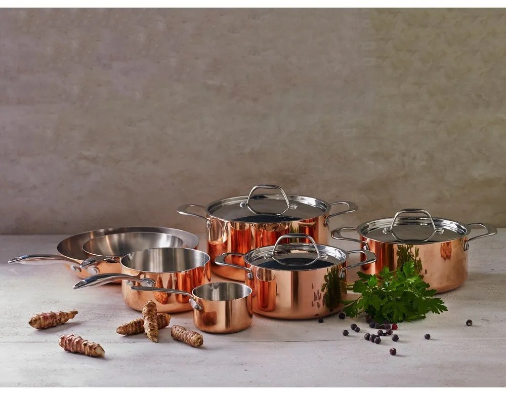 Тиган от неръждаема стомана/меден 1,4 l – Blomsterbergs