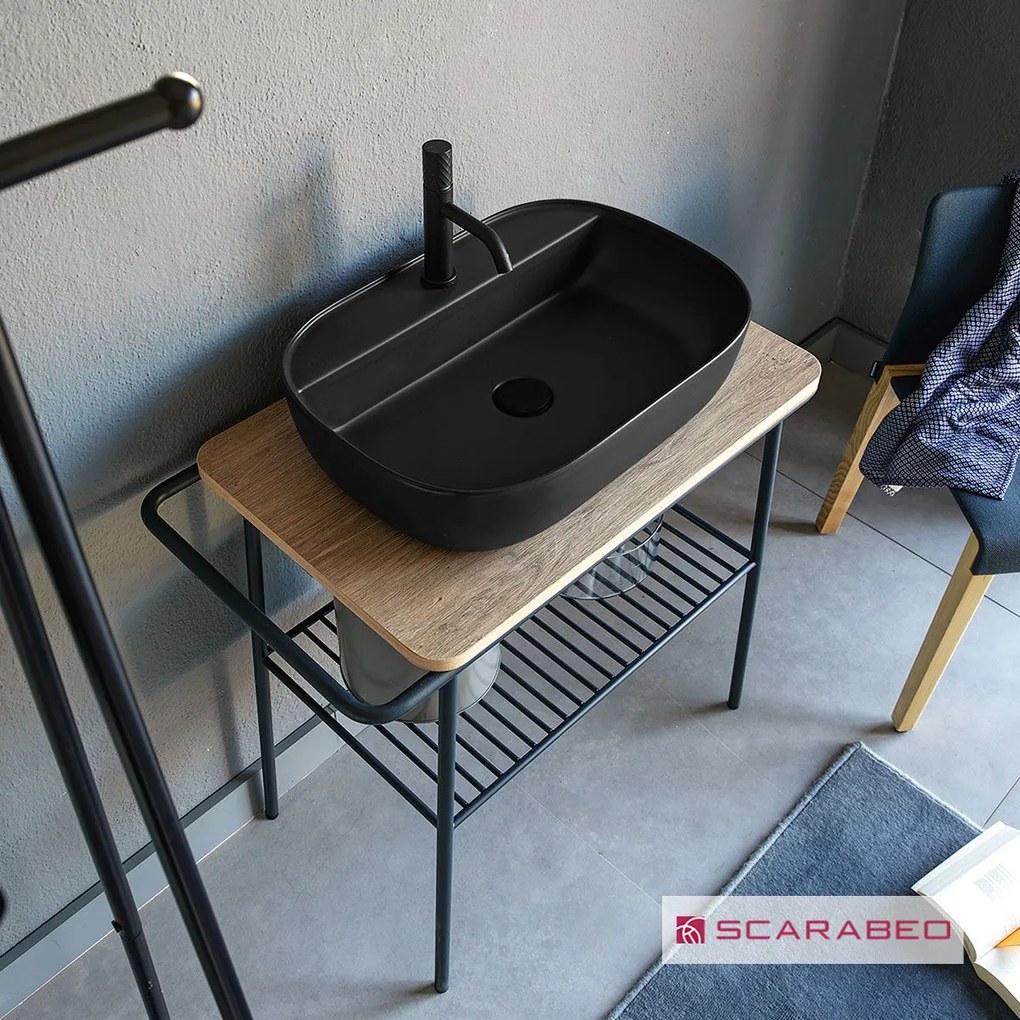 Комплект за баня Fuji 80-33 x 33 cm.-Black