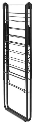 Сушилник за дрехи Brabantia Hangon 1004165, 20 м, 6 закачалки, Регулируем, Заключване за деца, Черен/мат