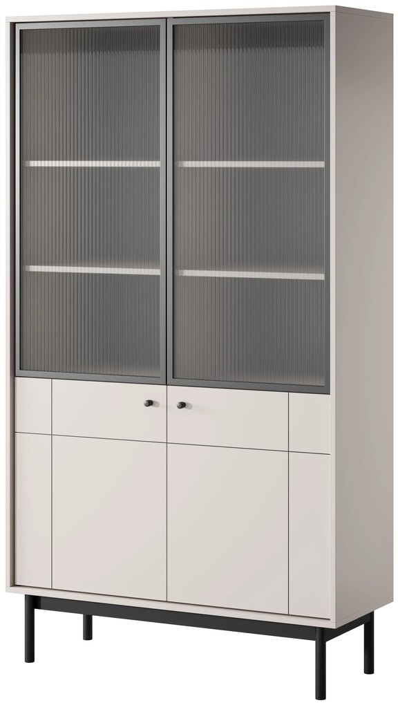 Витрина Bliss - бяла