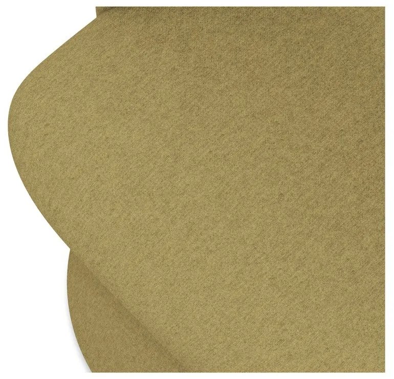 Тапициран трапезен стол в цвят горчица Kalo – Makamii