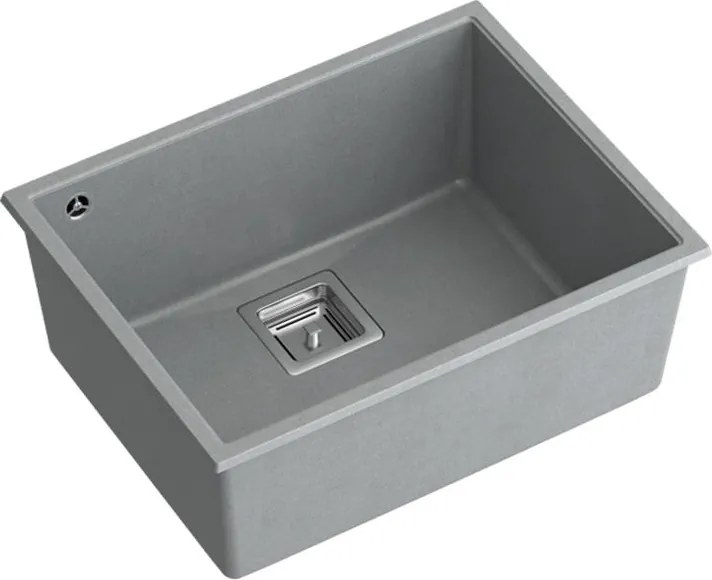 гранитна мивка DAVID 50 Grey Metallic