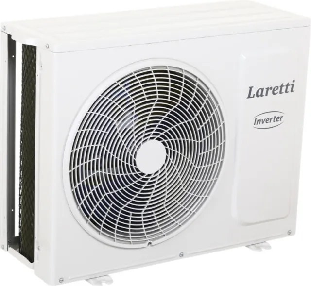Инверторен климатик Laretti LR-09WF Gold Line, 9000 BTU, 25 м2, Обезвлажняване, Wi-Fi, R-32, Бял