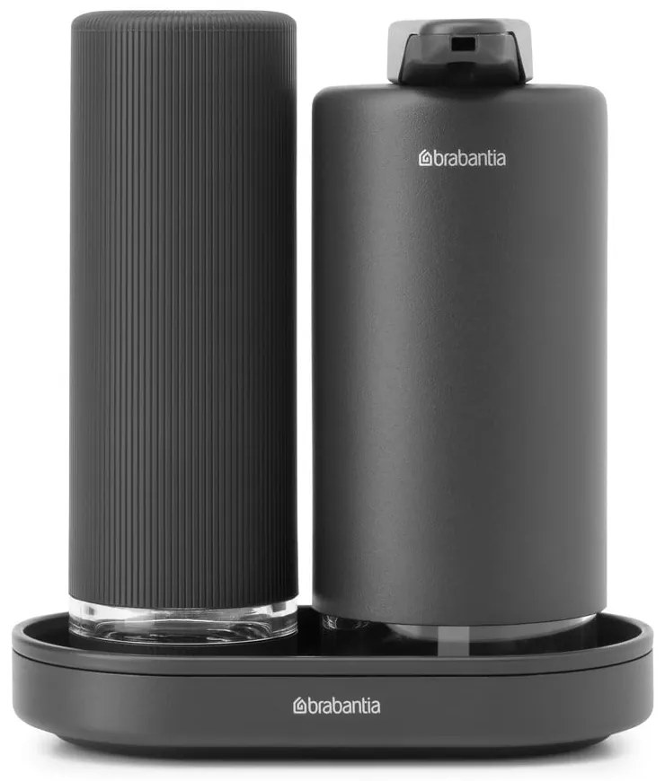 Сива пластмасова стойка за препарати SinkStyle – Brabantia