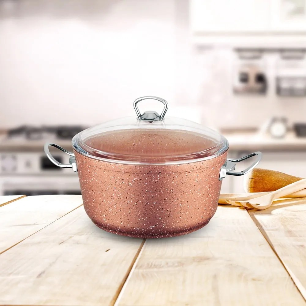 Алуминиев съд с капак 2,75 л Classic - Güral Porselen