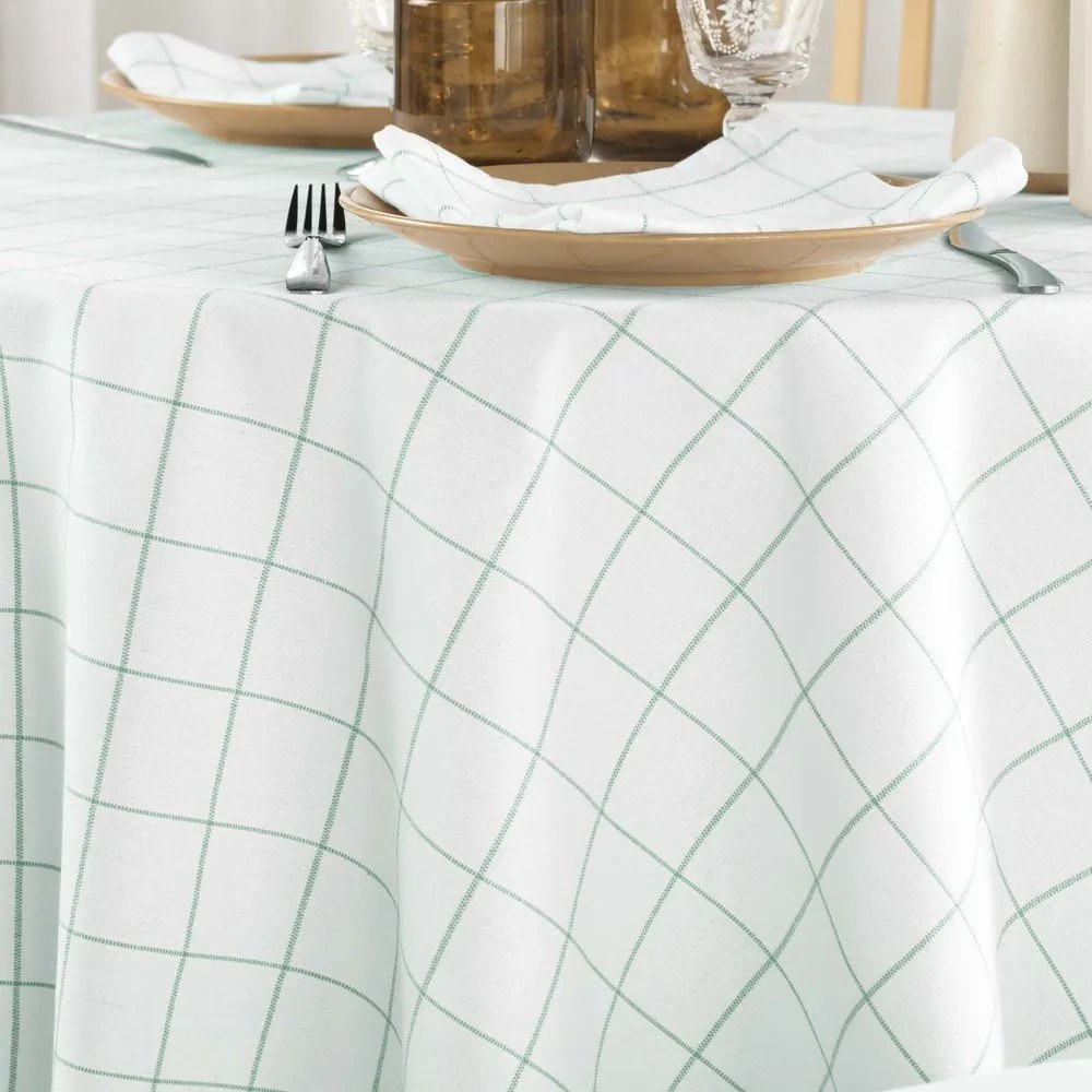 Перяща се покривка за маса ø 180 cm Axel – douceur d'intérieur