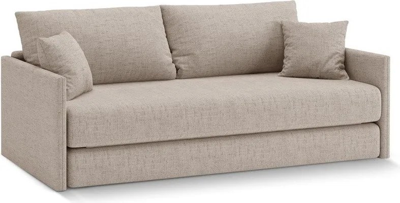 Светлокафяв шенилов сгъваем диван 209 cm Shannon – Cosmopolitan Design