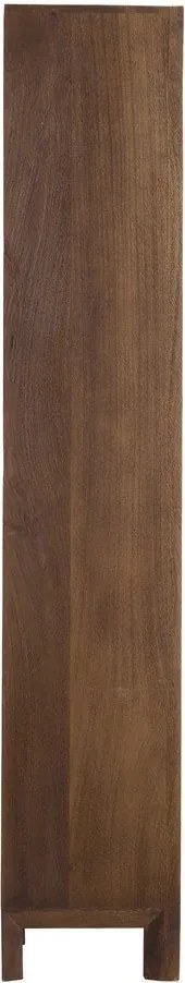 Библиотека от масивно манго в естествен цвят 95x190 cm Sondrio – Light &amp; Living